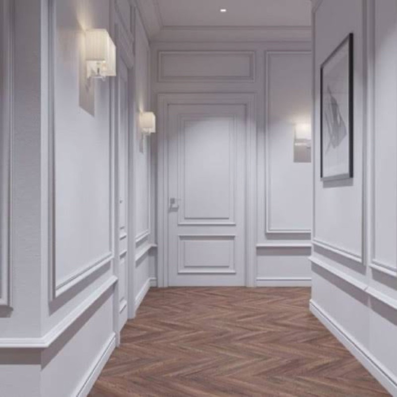 Wall Moulding / Moulding / Wainscoating / Wallpanel / Dekorasi Dinding / Bingkai Dinding / Frame Din