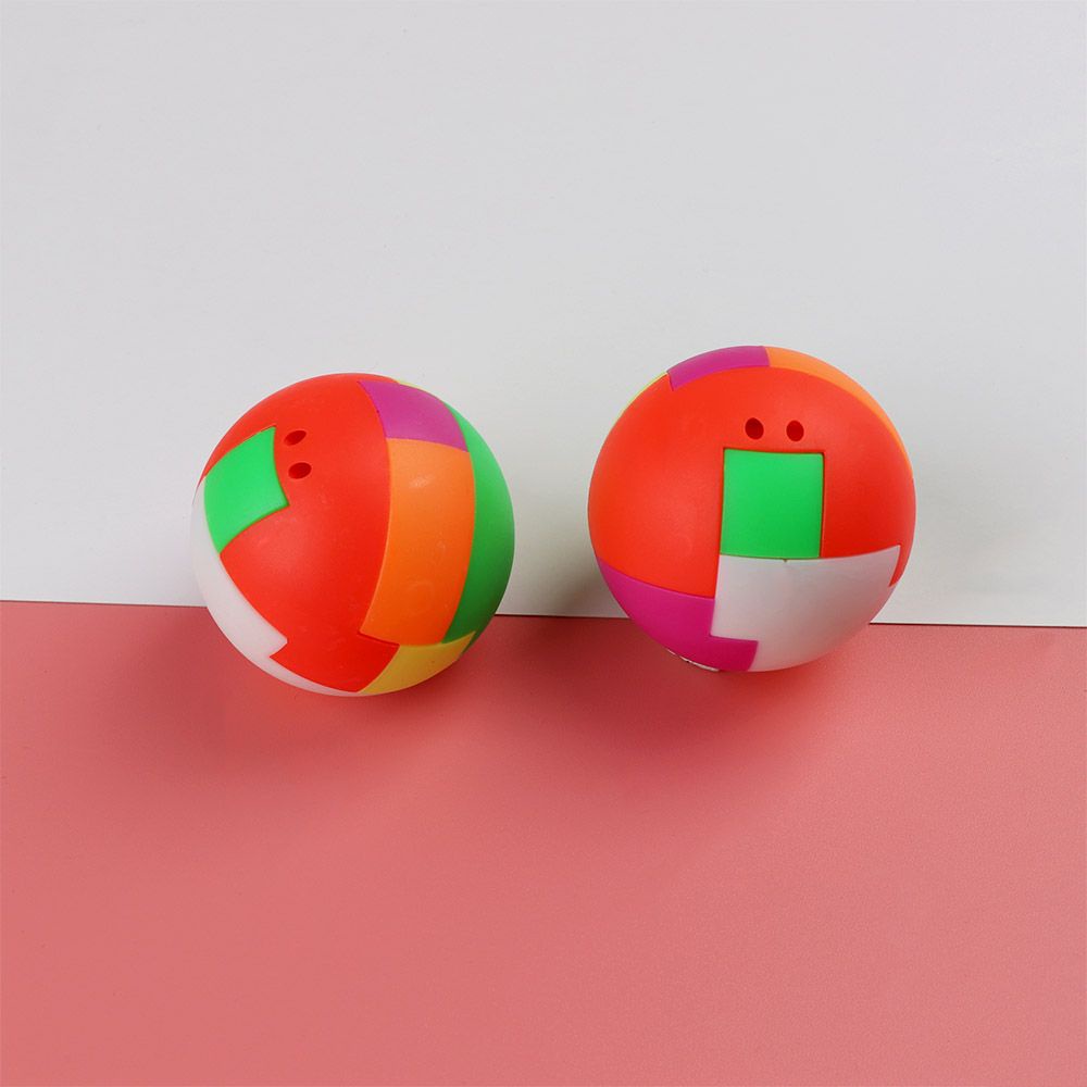 QUINTON Mini Puzzle Plastic Assembling Ball Toy Ball Gift Creative Education Toy Children Multi-color Block/Multicolor