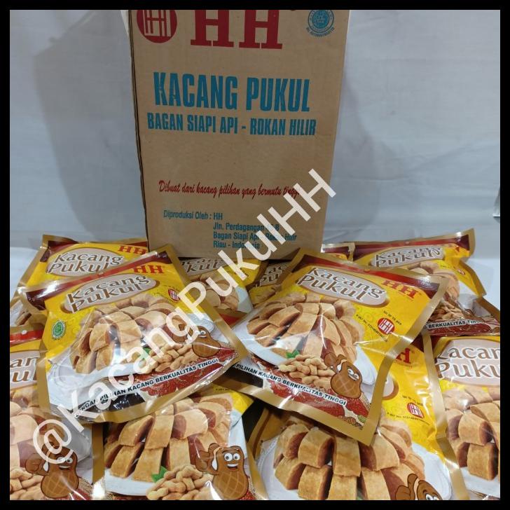 

DISKON TERBATAS !!! KACANG PUKUL HH MAKANAN OLEH-OLEH KHAS BAA ROKAN HILIR RIAU HALAL BPOM TERLARIS