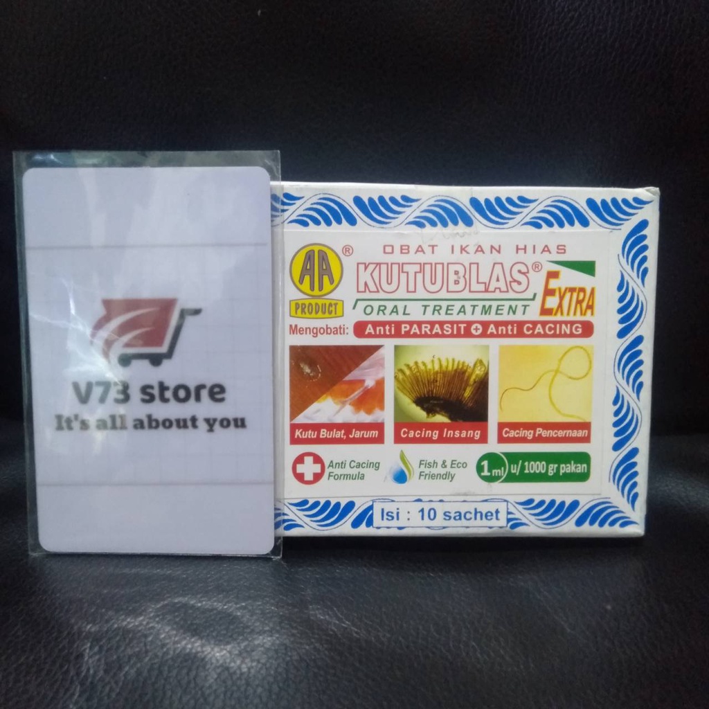 AKARI KUTUBLAS EXTRA 1 ML OBAT ANTI PARASIT IKAN ANTI CACING