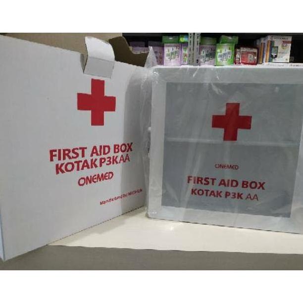 Box Penyimpanan Obat - Kotak P3K Dinding 2 Ruang / Kotak Obat / Kotak P3K / P3K Dinding /
