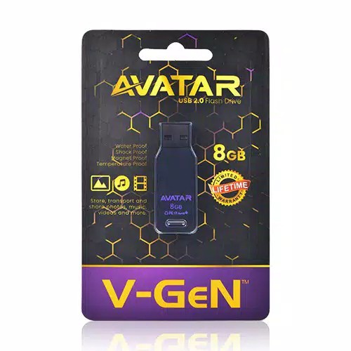 USB Drive 2.0 8GB AVATAR Series