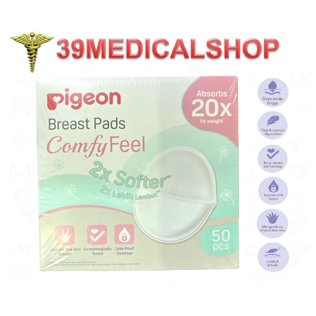 [ORIGINAL] PIGEON BREAST PAD COMFY FEEL - PENYERAP ASI