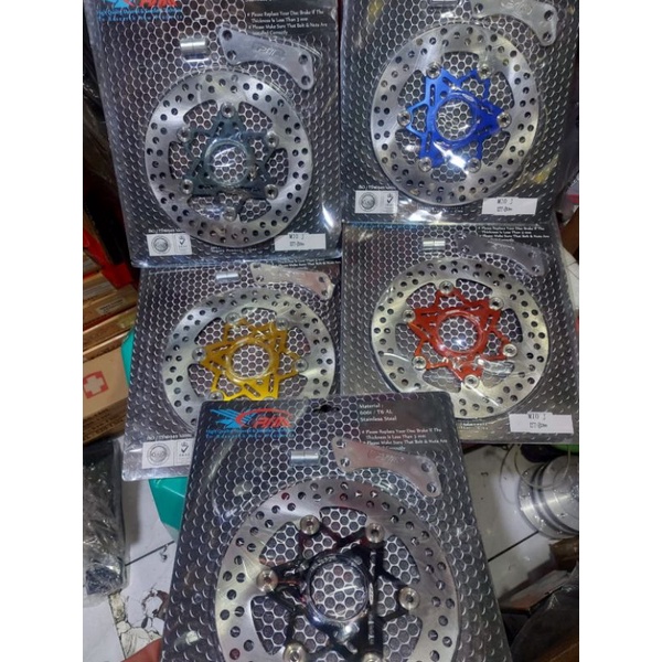 Disc brake piringan cakram depan psm 220 mm breket mio j m3 fino mio soul mio z