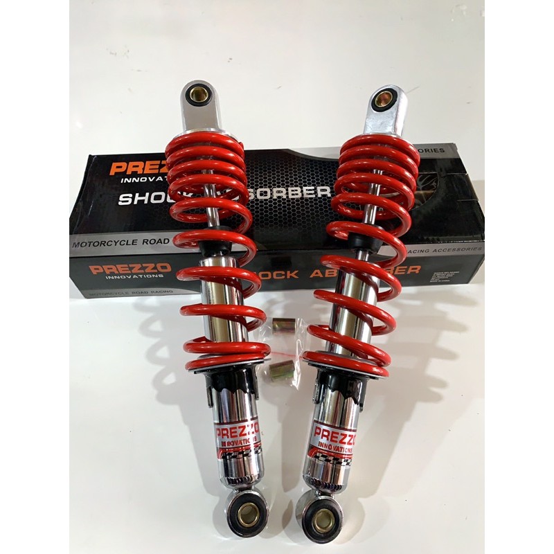 SHOCK BREAKER BELAKANG 340MM SUPRA FIT NEW SUPRAX125 KHARISMA REVO aksesoris variasi sparepart salsa