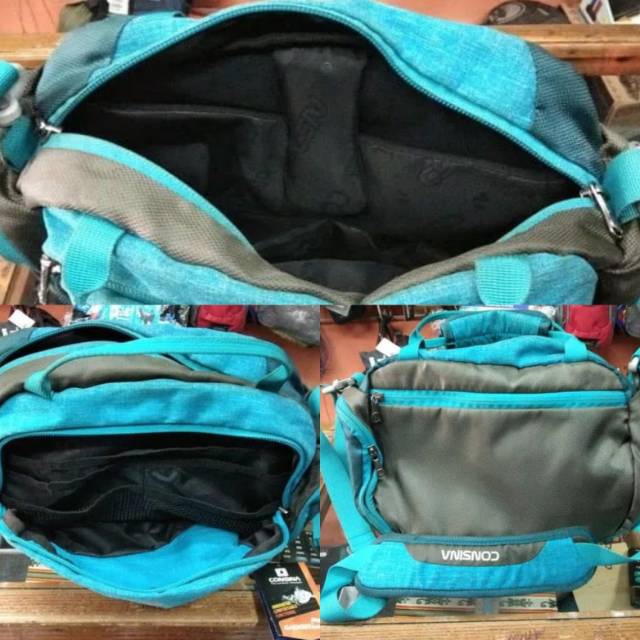 TERLARIS Tas Selempang Consina Escort L Large Original Slingbag Travelpouch Harga Bandrol 225.000