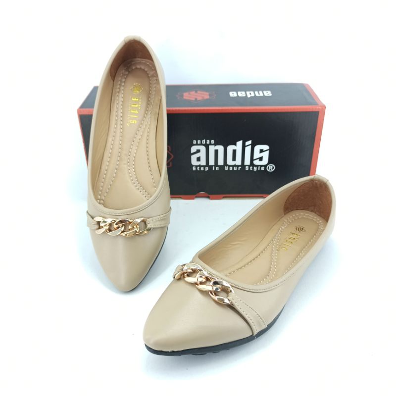 Sepatu Flat Shoes Wanita Andis AN20