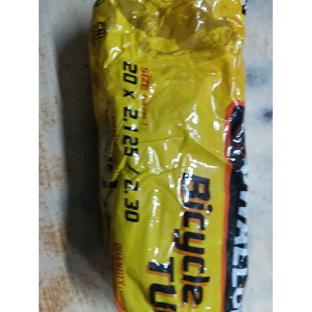 Ban dalam sepeda ukuran 20 x 2.125