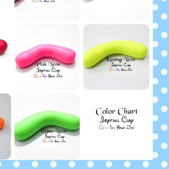 Joyfull Clay Resin Clay Bahan Clay Air Dry Clay Cold Porcelain Clay