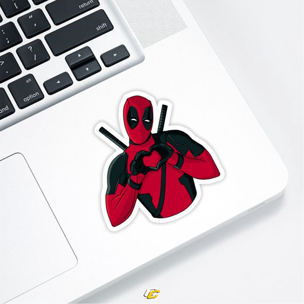 

DEADPOOL STICKER | stiker laptop helm motor mobil universal