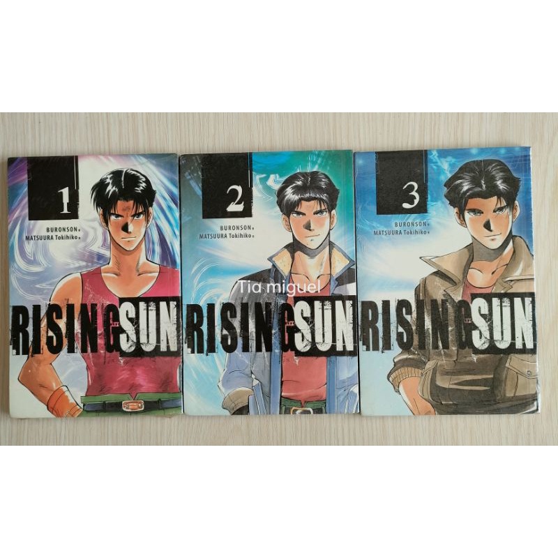 komik rising sun baru &amp; ori vol 1,2,3