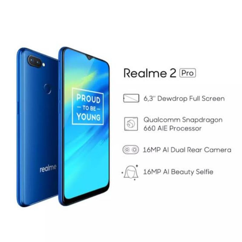 Realme 2 Pro 4/64Gb Second Bekas Murah Rasa Baru