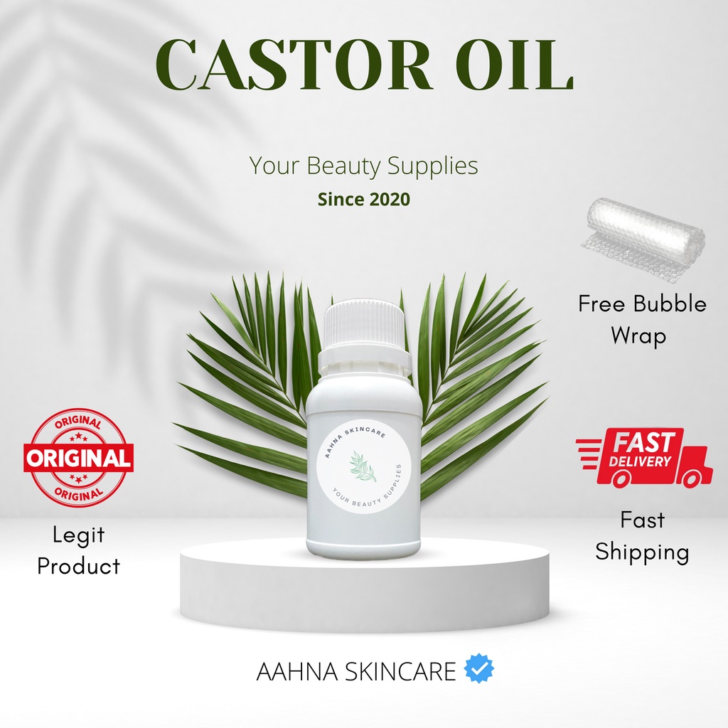 Jual Castor Oil Minyak Jarak 100 ml Shopee Indonesia
