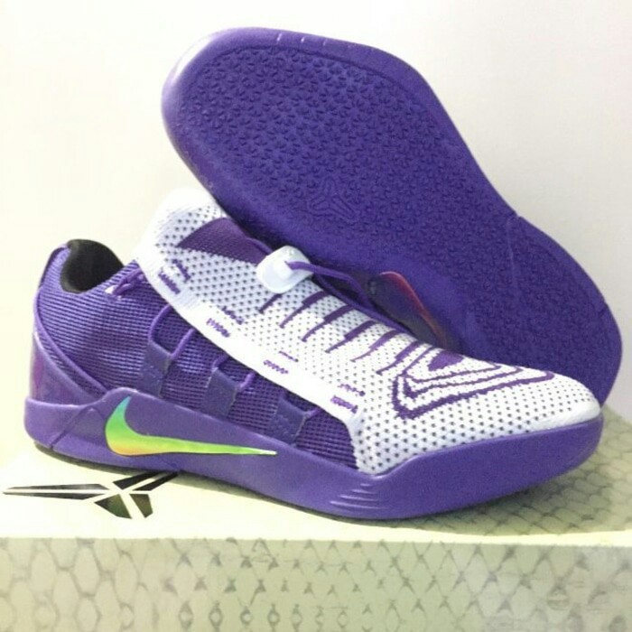 sepatu basket nike kobe ad nxt purple white