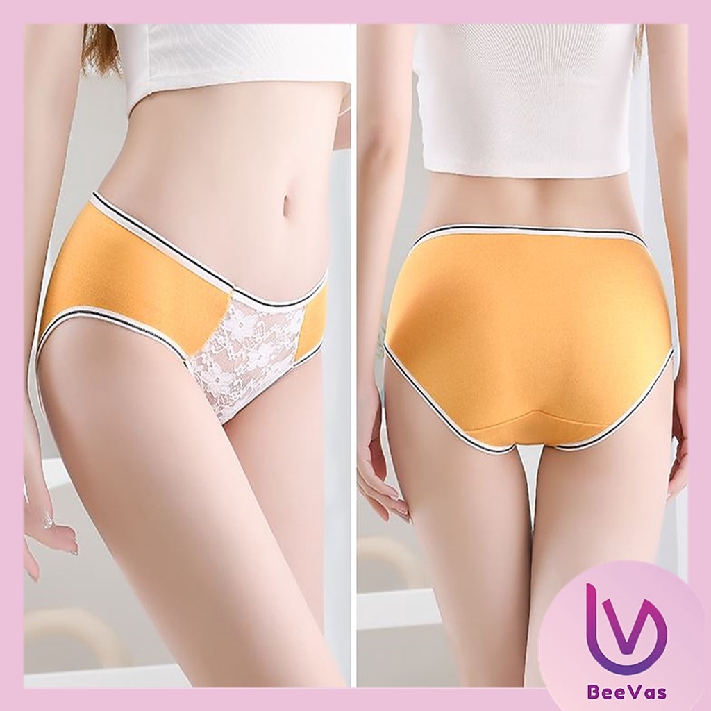 BV.ID CD663 CD CELANA DALAM WANITA ANTI NYEPLAK FASHION ES SUTRA GAYA KOREA COD