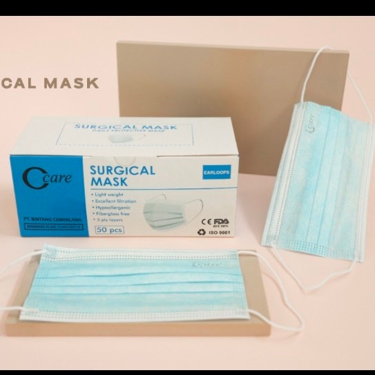 Masker 3 ply C care