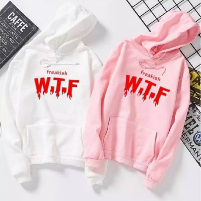 Fourfashion SWEATER HOODIE FREAKISH W.T.F Freakish WTF