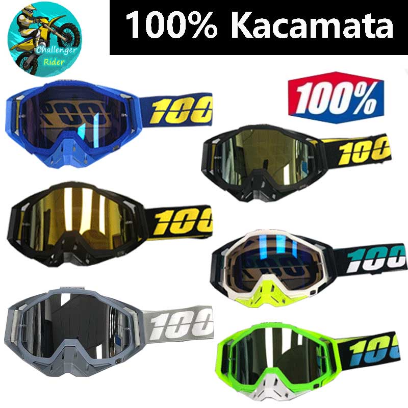 Kacamata Motorcross 100% Kacamata Kacamata Ski Lintas Negara Tahan Angin Dan Tahan Air Pengiriman Cepat