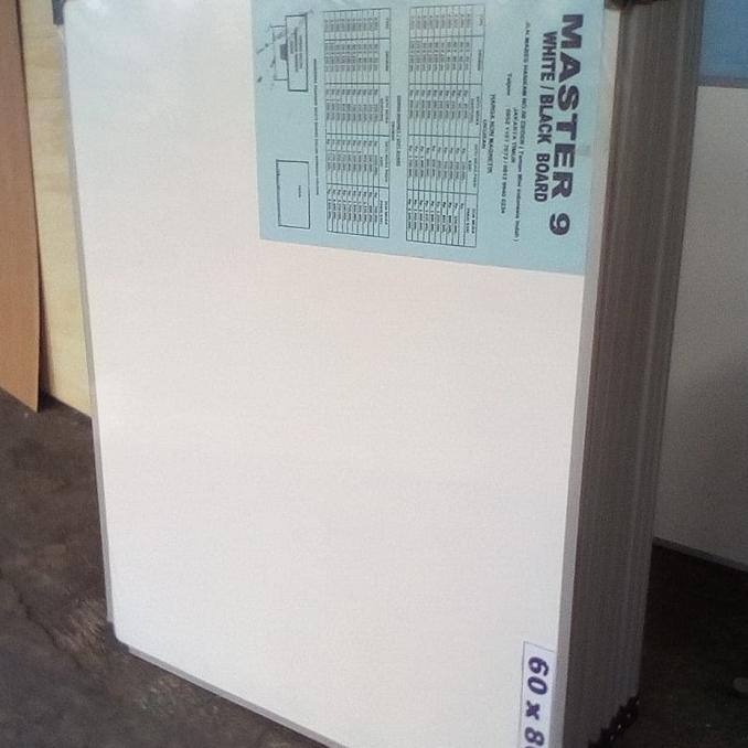 

BOLEH DROPSHIP white board non magnetik ukuran 60x80 cm