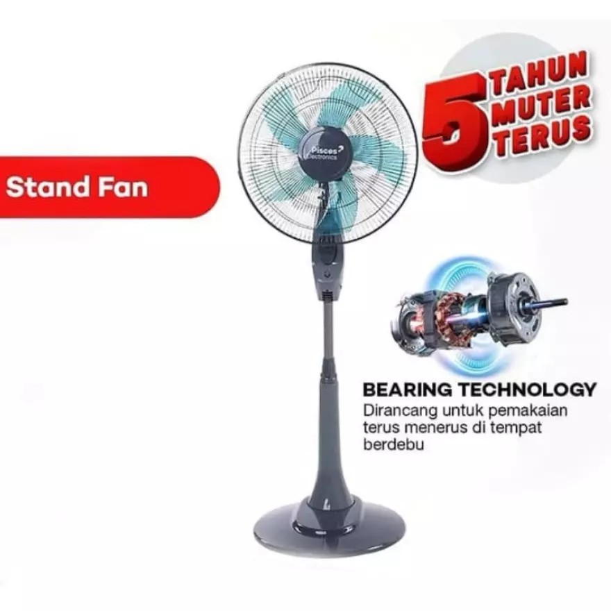 Pisces Kipas Angin Tumpu 16" SF - 1680PRO