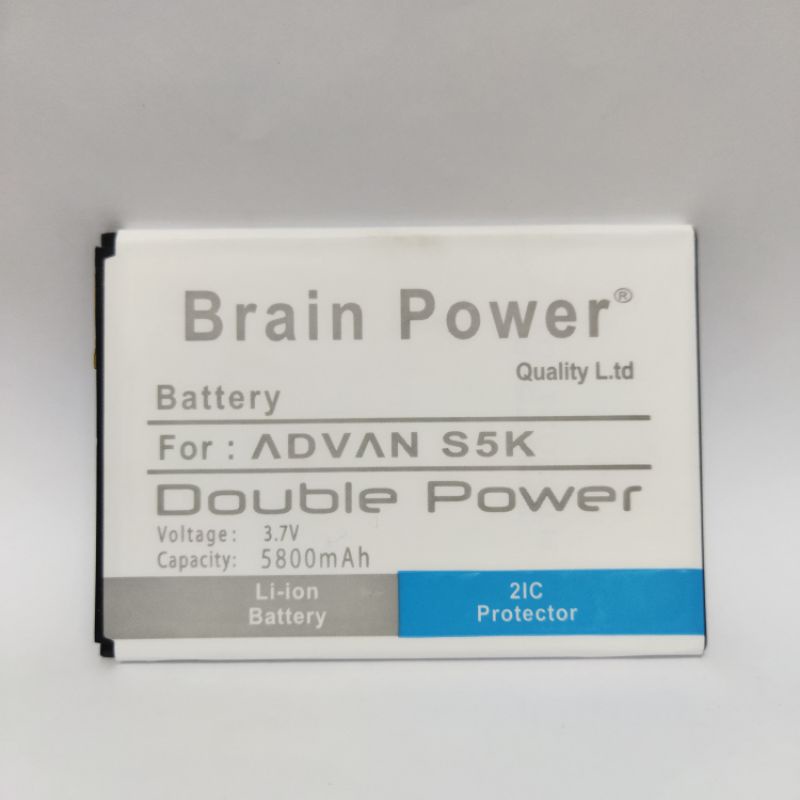 Baterai Battery Advan S5K Double Power