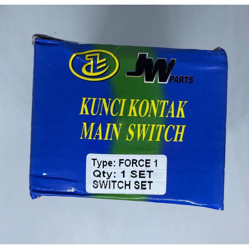 Kunci Kontak Assy Yamaha Alfa Force One Fisr Fizr Key Set Jok Sadel Belakang Motor Switch Komplit-Jw