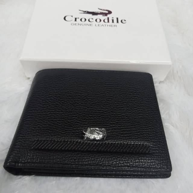 Dompet lipat Pria Cro Codile Leather import