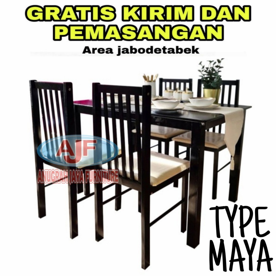 Jual Meja Makan Minimalis Kursi Dan Kursi Murah Harga Pabrik Free Kirim Dan Pasang