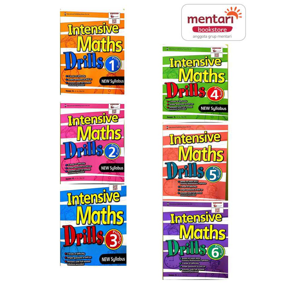 Intensvive Maths Drill-Buku Latihan Matematika Berbahasa Inggris