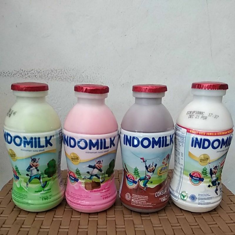 

Susu indomilk botol 190 ml