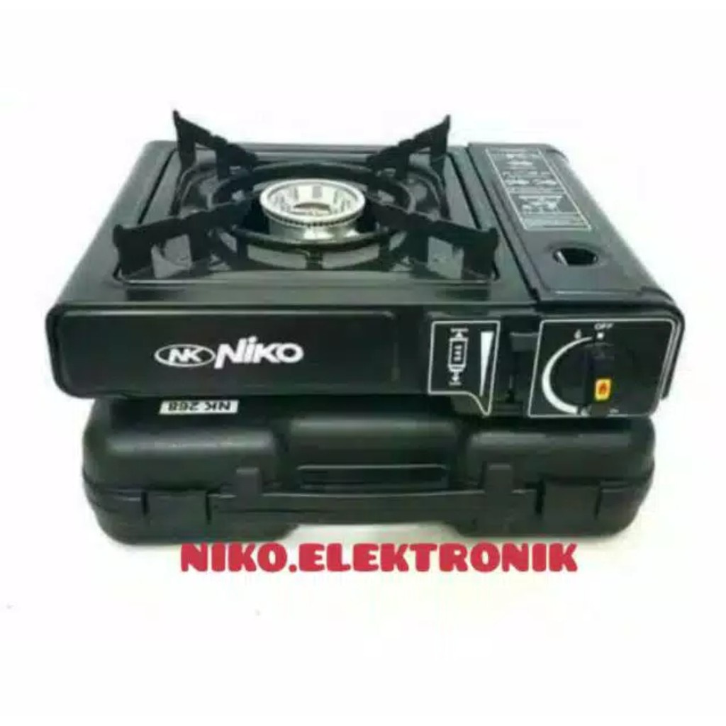 Kompor Gas Portable Niko 268 2in1 NK268C / NK-268C / 1 tungku Garansi Resmi 1 tahun