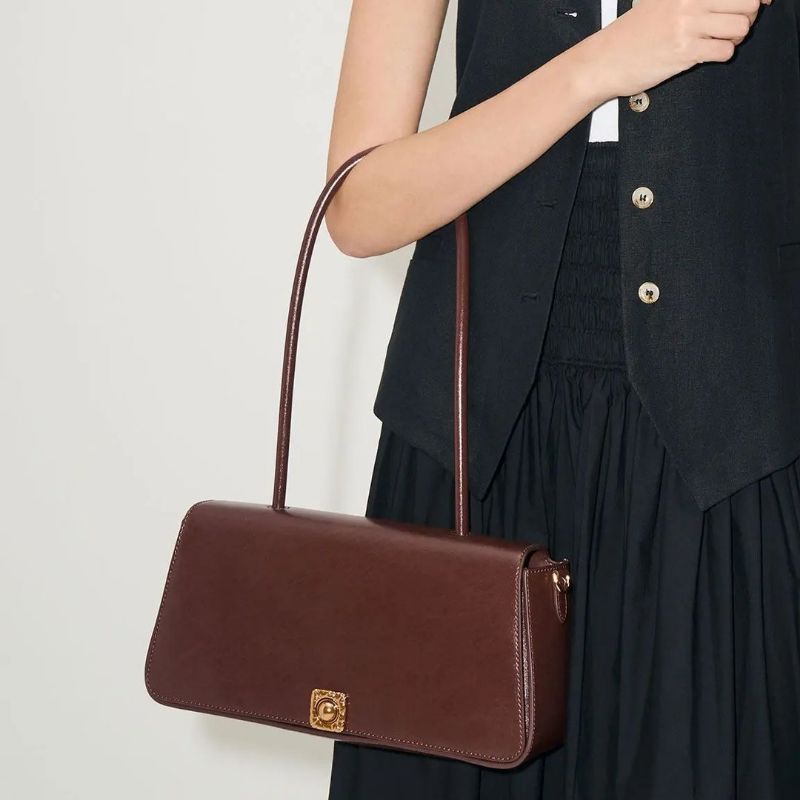 12.12 SALE | CK Avis Elongated Handle Trapeze Bag