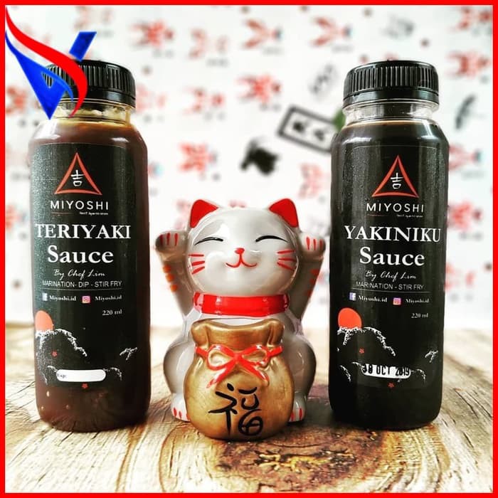

SAUS YAKINIKU DAN SAUS TERIYAKI MIYOSHI BY CHEF LIM