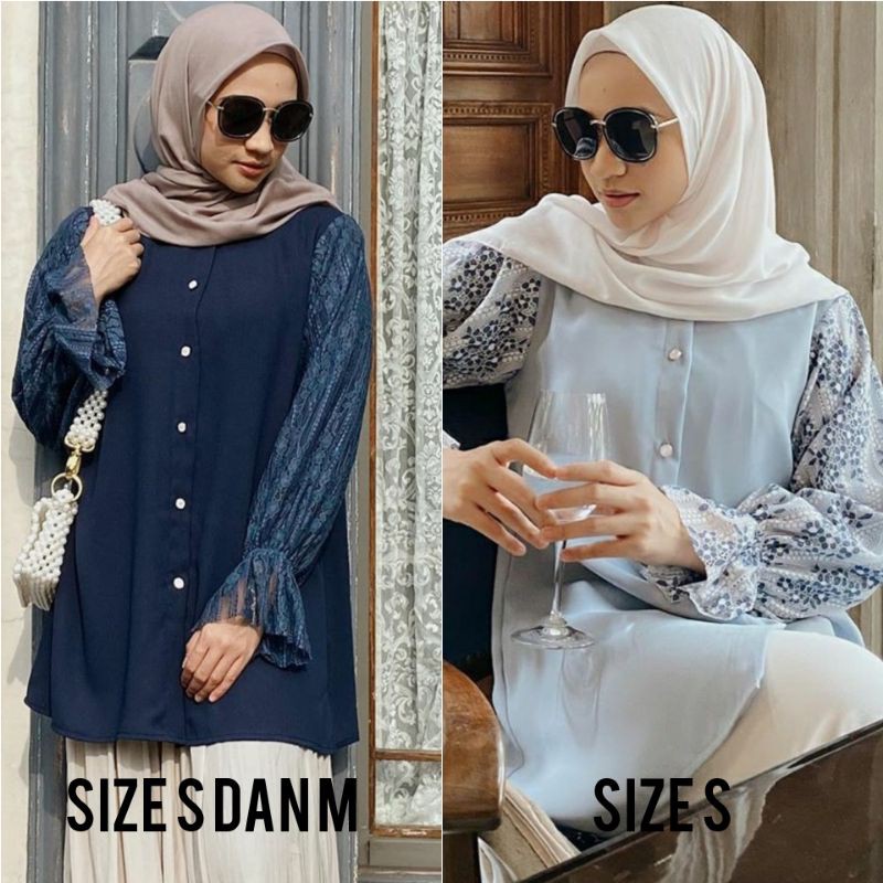 DIANE BLOUSE VANILLA HIJAB