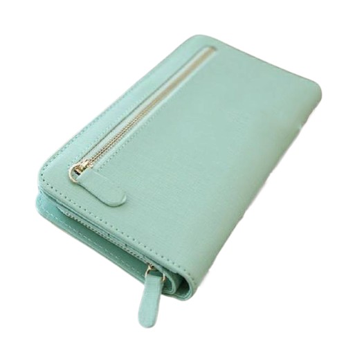DOMPET WANITA RINKA ZIPER - DOMPET LIPAT WANITA KOREAN FASHION WALLET
