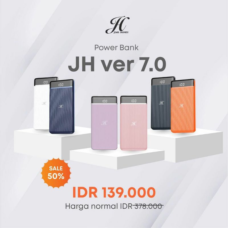 POWERBANK JIMSHONEY Powerbank JH Ver. 07 PB MURAH MALANG JIMSHONEY JATIM