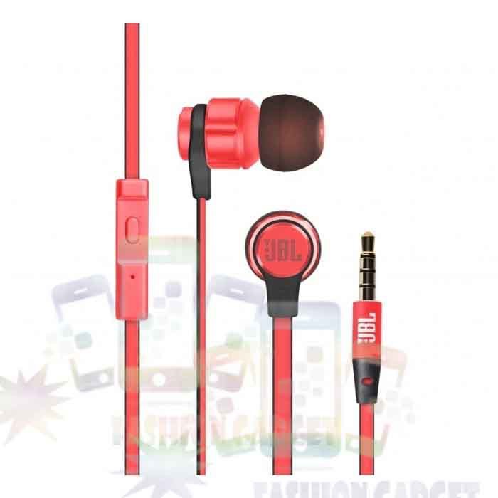 Handsfree Earphone JBL T180A Headset ORIGINAL JBL With Mic For Samsung Galaxy S8 / Lenovo / for Iphone