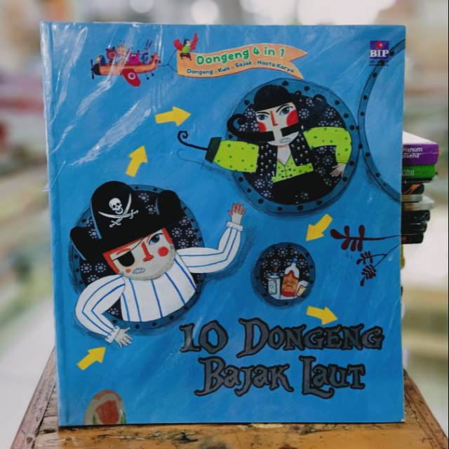 Dongeng 4 in 1 - 10 Dongeng Bajak Laut - BIP