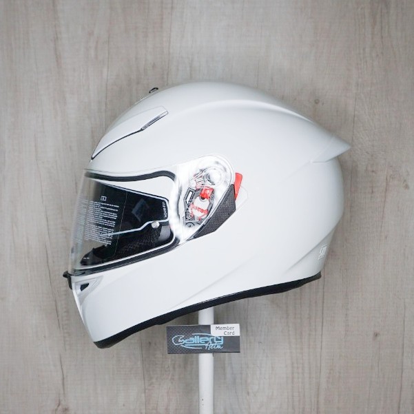 AGV K3 SV Solid White / AGV K3SV / HELM FULL FACE / ORIGINAL 100% / AGV ORIGINAL