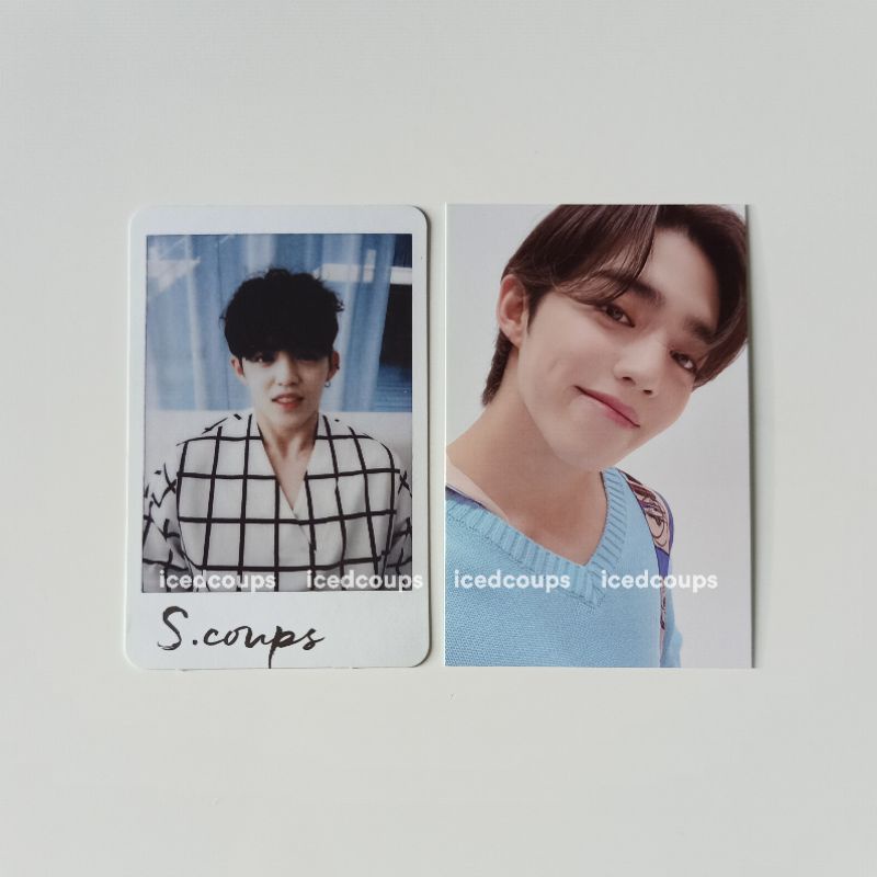 pc seventeen / al1 caratland shirt / scoups / photocard svt