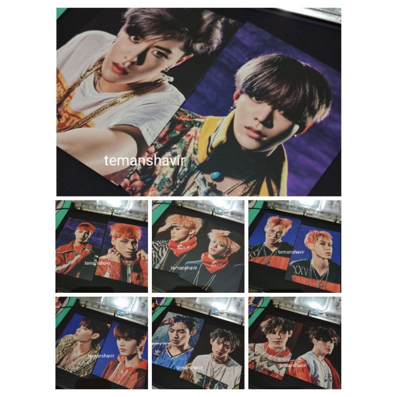 posca postcard limitless nct 127 set yuta haechan winwin mark taeil doyoung taeyong