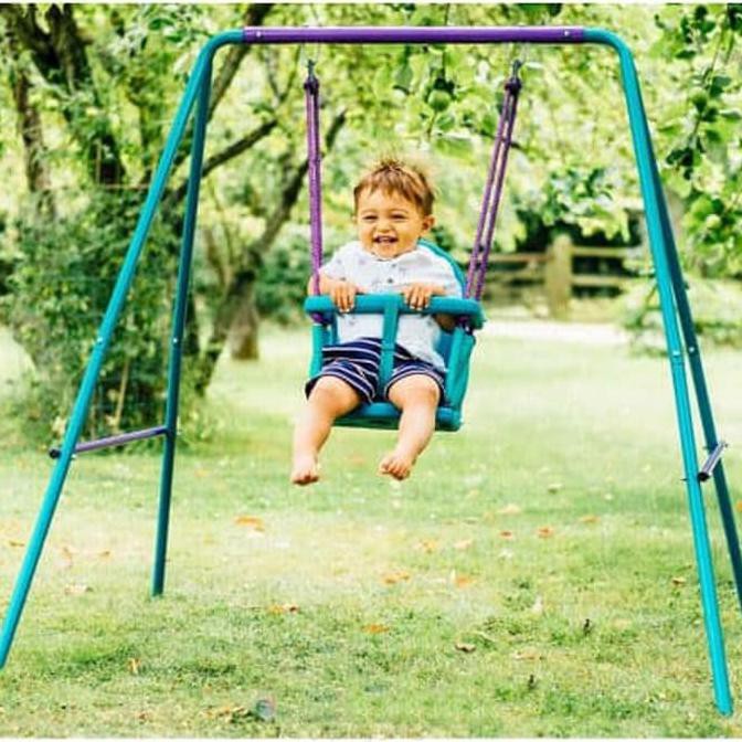METAL SWING SET Indoor Outdoor 