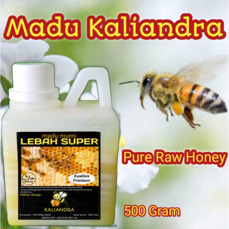 

MADU LEBAH SUPER, KALIANDRA 500 GRAM