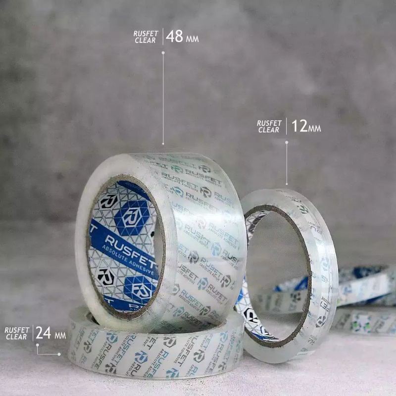 

Opp Dus/ Lakban Dus 2inch/ 48mm Bening/ Coklat Rusfet