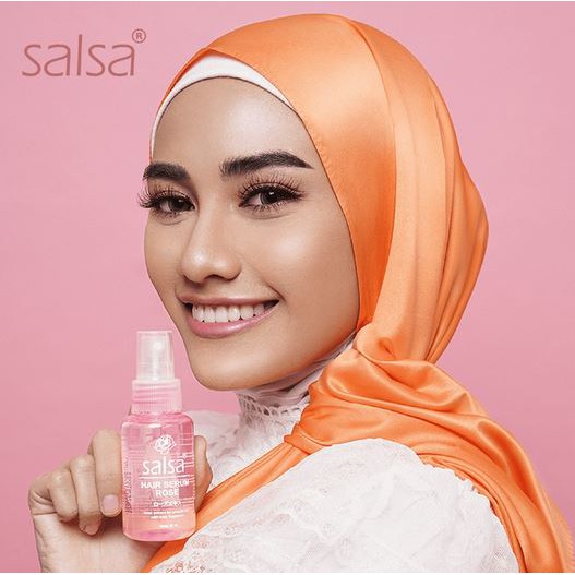 [HALAL] ^ KYRA ^ Salsa Hair Serum Rose Instant Growth Keratin Repair Spray Serum Wangi Sepanjang Hari