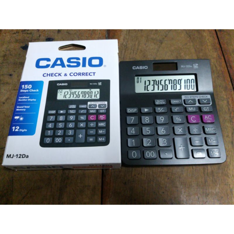 

KALKULATOR CASIO MJ-12DA / KALKULATOR CASIO MJ 12 DA