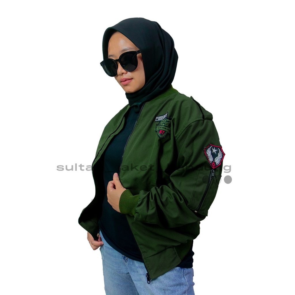 ARAGON BOMBER ARMY || Jacket Bomber Pilot || Jaket Pria Masakini