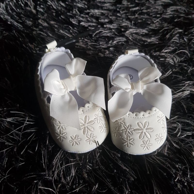 Sepatu PreWalker Baby Girls Pita Impor Shafiya