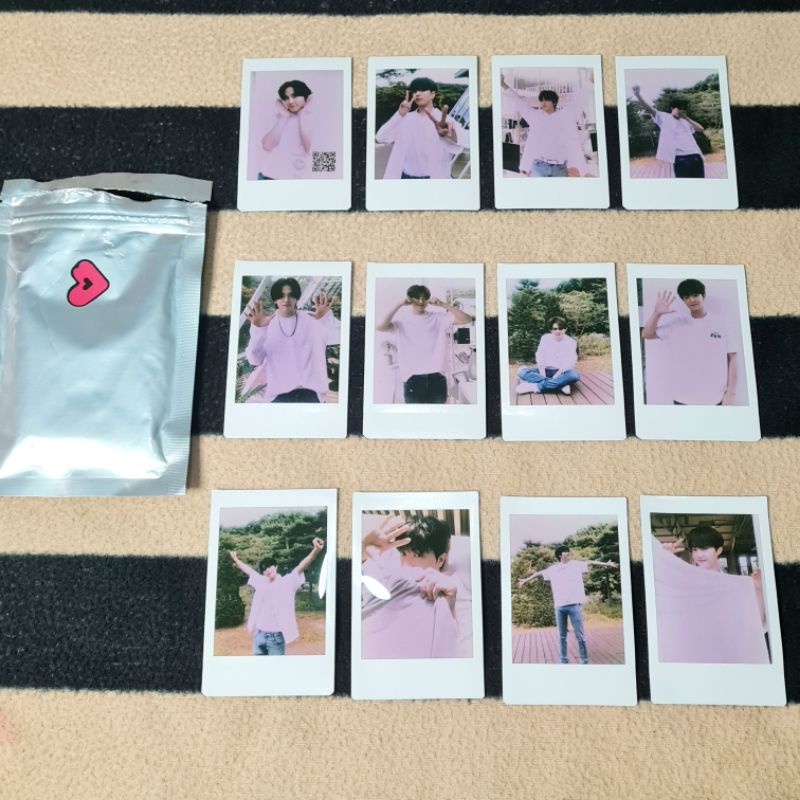 [LIMITED SHARING] TREASURE x LIPSS - Summer Camp Instax Film Polaroid Good Night / Morning ver. haru