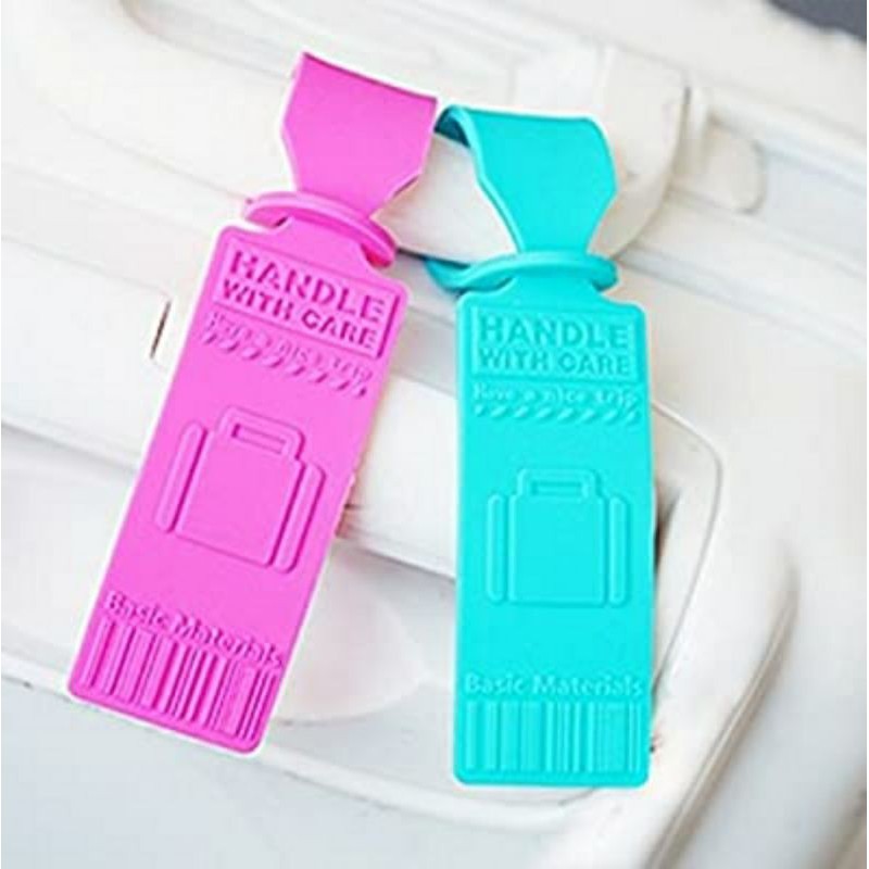 MY BAG YOU TRAVEL LUGGAGE TAG Silicone Rewritable Luggage Tag